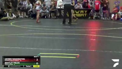 85 lbs Round 1 (6 Team) - Jayden Washington, Untouchables Purple vs Bentley Fields, Team Illinois