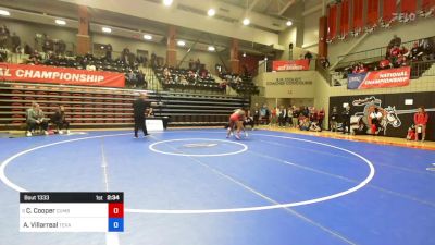 170 lbs Consi Of 4 - Chamira Cooper, Cumberlands (Ky.) vs Aalyah Villarreal, Texas Wesleyan