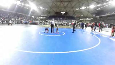 49 lbs Champ. Round 1 - Olivia Rios, Toppenish USA Wrestling Club vs Kayceon O`Bannon, FordDynastyWrestlingClub