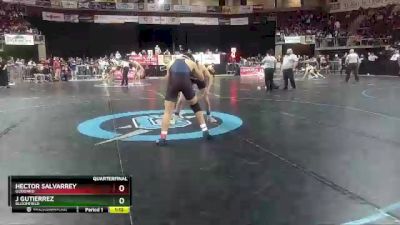 4A 160 lbs Quarterfinal - Hector Salvarrey, Goddard vs J Gutierrez, Bloomfield