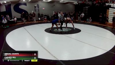 125 lbs. Cons. Round 6 - Abigail Counts, Nixa vs Carmen Hill, Capital City