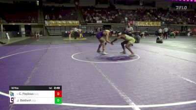 197 lbs Consi Of 16 #1 - Christian Poplous, Allen vs James Baldwin, Louisiana State