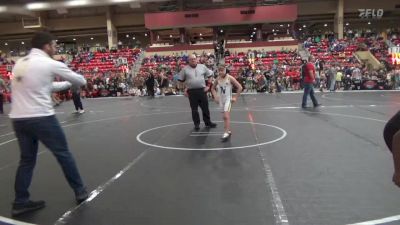 90 lbs Quarterfinal - Isreal Winston, Team Of Hard Knox vs Brantley Carey, TEAM NORTH STARS