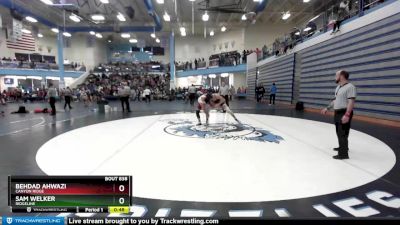 145 lbs Cons. Round 5 - Behdad Ahwazi, Canyon Ridge vs Sam Welker, Ridgeline