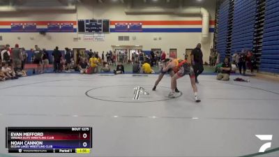 138 lbs Cons. Round 3 - Evan Mefford, Virginia Elite Wrestling Club vs Noah Cannon, Ocean Lakes Wrestling Club