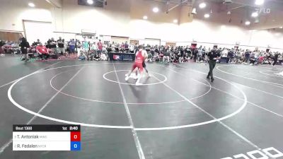 72 kg Semis - Tyler Antoniak, MWC Wrestling Academy vs Richard Fedalen, New York City RTC