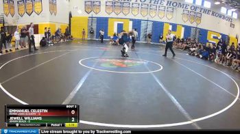 145 lbs Quarterfinals (8 Team) - Jewell Williams, Jensen Beach vs Emmanuel Celestin, Mater Lakes Academy