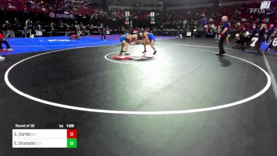 126 lbs Round Of 32 - Elijah Cortez, Gilroy (CC) vs Eli Granada, Clovis (CS)