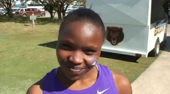 Agnes Kemboi TCU 6th place South Central Regional 2011