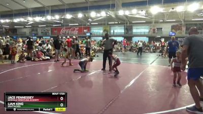 55 lbs Semifinal - Liam King, Unattached vs Jace Fennessey, Niceville Wrestling Academy