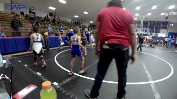 52-55 lbs Rr Rnd 5 - Tucker Bishop, Smith Wrestling Academy vs Adalena Chay, Harrah Little League Wrestling