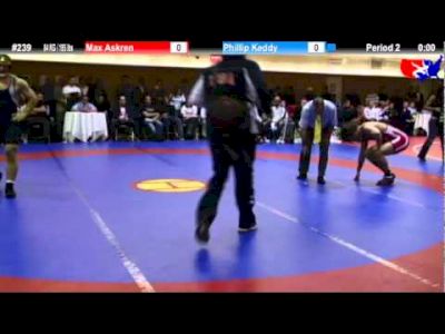 NYAC FS 84 KG / 185 lbs: Max Askren vs. Phillip Keddy