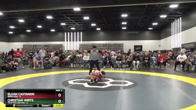 95 lbs Round 1 (8 Team) - Christian Wirts, Team 922 (OH-PA) vs Elijah Castanon, Rebellion