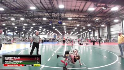 64 lbs Rd# 9- 2:15pm Saturday Final Pool - Russell Maloney, Kentucky Jokers vs Garrett Raley, Terps Xtreme