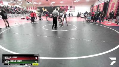 105 lbs Cons. Round 3 - Stella Lopez, Cerritos vs Lana Khelghatian, Bonita