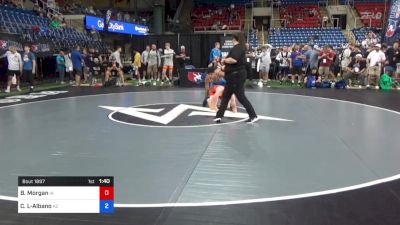 145 lbs Cons 32 #1 - Barrett Morgan, Iowa vs Charles Laws-Albano, Arizona