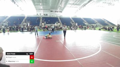 74 lbs Semifinal - Rocket Furr, Pounders WC vs Estevan Maximo, Tucson Cyclones