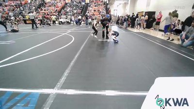 43 lbs Semifinal - Kade Whitenack, Pryor Tigers vs Jaxon Ditmore, Dark Cloud Wrestling Club