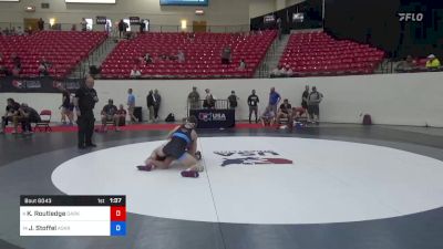 71 kg Cons Semis - Kody Routledge, Dark Horse Wrestling Club vs Jake Stoffel, Askren Wrestling Academy