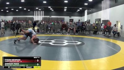 139 lbs Placement Matches (8 Team) - Dawson Mack, Roundtree Wrestling Academy vs Tyson Newman, Thorn Wrestling (MN)