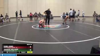 109 lbs Semis & 3rd Wb (16 Team) - Gabe Jones, Backyard Boyz White vs Maddox Williams, Backyard Boyz Blue