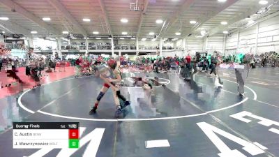 68 lbs Quarterfinal - Carter Austin, Bennington Tri-State vs Jax Wawrzynowicz, Wolfgang Wr Ac