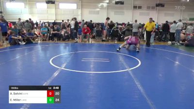 190 lbs Round 1 - Antony Salvini, Superior Wrestling Academy vs Connor Miller, Lake Erie WC NY