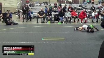 44 lbs Round 1 (4 Team) - Cristiano Gutierrez, Untouchables vs Dallas Coats, Peer Pressure Elite