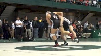 174 lbs round1 Trevor Tyler (Olivet) vs. Robert Kellogg (Northwestern)