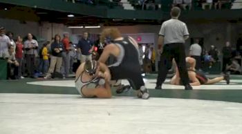 285 lbs quarter-finals Jeremy Johnson (Ohio) vs. Mike McMullan (Northwestern)