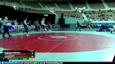 D1-190 lbs Quarterfinal - Lucas Mata, Sunnyside H.S. vs Sterling Ventura, Desert Vista