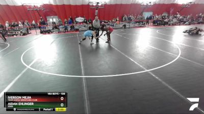 138 lbs Quarterfinal - Iverson Mejia, Team Zapas Wrestling Club vs Aidan Ehlinger, Iowa