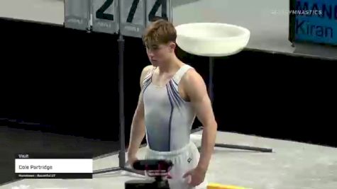 Cole Partridge - Vault - 2021 US Championships