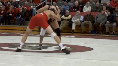 174 lbs match Alec Ortiz Minnesota vs. Billy George Cornell