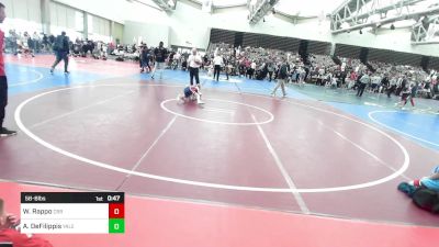 56-B lbs Consi Of 8 #2 - Wesley Rappo, Central Bucks K-8 vs Anthony DeFilippis, Yale Street