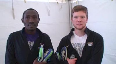 Trevor Dunbar Joash Osoro Portland Before NCAA XC Champs 2011