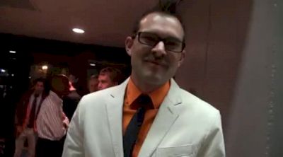 Sean McCabe Ok State assistant coach on Blue Carpet NCAA XC 2011