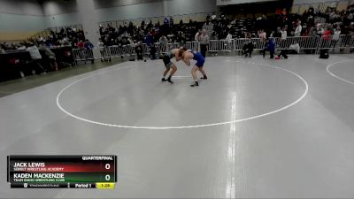 157 lbs Quarterfinal - Kaden MacKenzie, Team Idaho Wrestling Club vs Jack Lewis, Sebolt Wrestling Academy