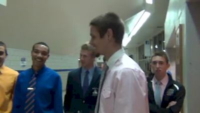 Florida Gators men on Blue Carpet NCAA XC 2011