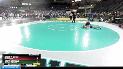 65 lbs Quarterfinal - Jesse Thomas, Washington vs Steve Scheele, Mat Rats Rebooted