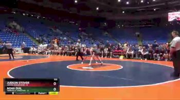 132 lbs Quarterfinals (8 Team) - Judson Stover, Colfax (Ridgeview) vs Noah Dial, Yorkville Christian