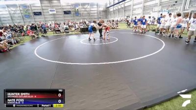 182 lbs 2nd Wrestleback (16 Team) - Hunter Smith, Oklahoma Outlaws Blue vs Nate Poss, Kansas Blue