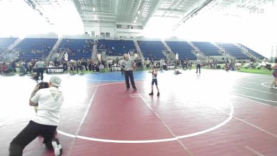 50 lbs Consi Of 4 - Gabriel D. Myers, LV Bear Wrestling Club vs Sydney Allison Aguirre, Threshold WC