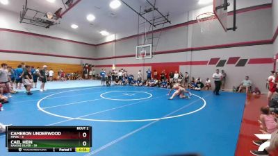 152 lbs Round 1 (6 Team) - Cameron Underwood, MPWC vs Cael Hein, Kansas Silver