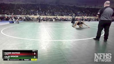 4A-165 lbs Quarterfinal - Tucker Waitman, Tuttle vs Caleb Spencer, Catoosa