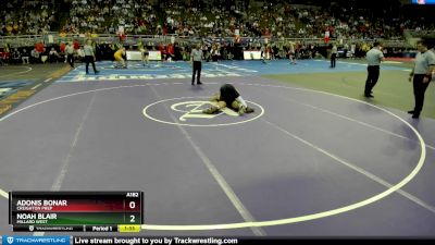 Semifinal - Noah Blair, Millard West vs Adonis Bonar, Creighton Prep