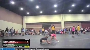 65 lbs Round 1 (6 Team) - Bowen Lefler, Carolina Hammer Squad vs Baran Stevens, Midwest Xtreme Wrestling