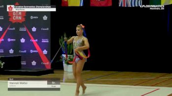 Hannah Walter - Ball, Ontario - 2019 Canadian Gymnastics Championships - Rhythmic