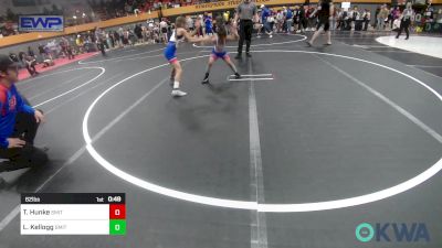 62 lbs Rr Rnd 1 - Taygan Hunke, Smith Wrestling Academy vs Layla Kellogg, Smith Wrestling Academy