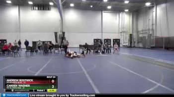 110 lbs Round 6 (8 Team) - Carden Wagner, PA Alliance Red vs Andrew Bostwick, PA Alliance Blue